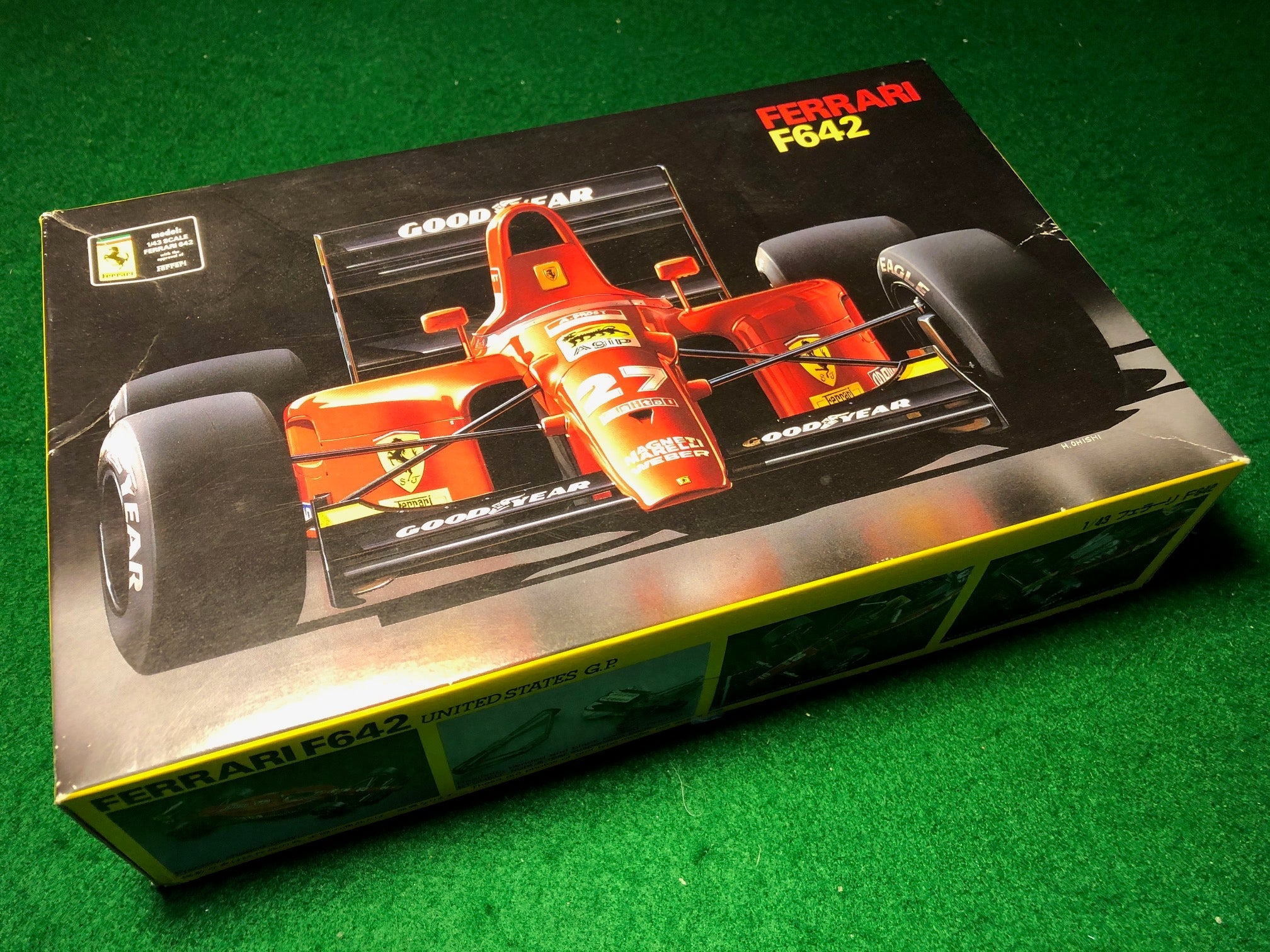 Ferrari F642 F1 Alain Prost - Jean Alesi US GP 1991 by Rosso 1:43