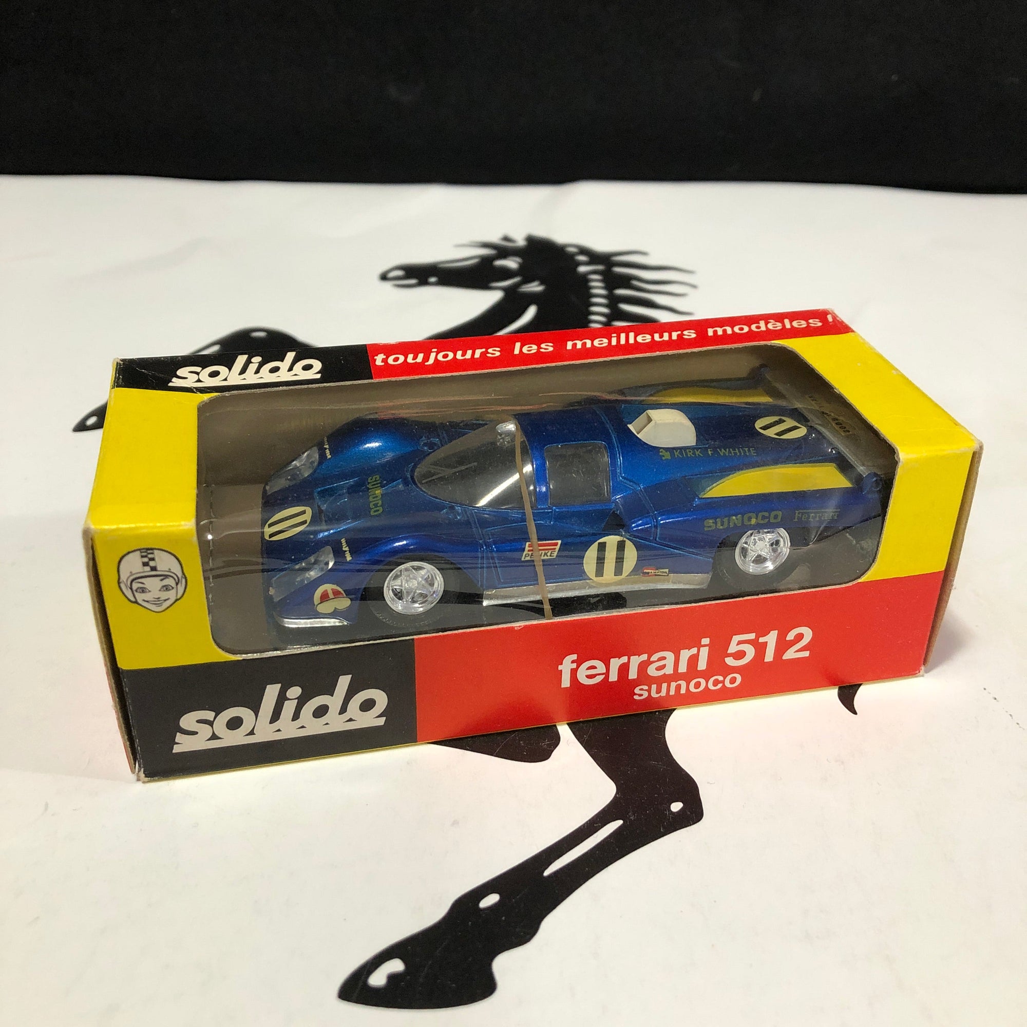Ferrari 512 M N 11 Sunoco by Solido 1:43 (197)