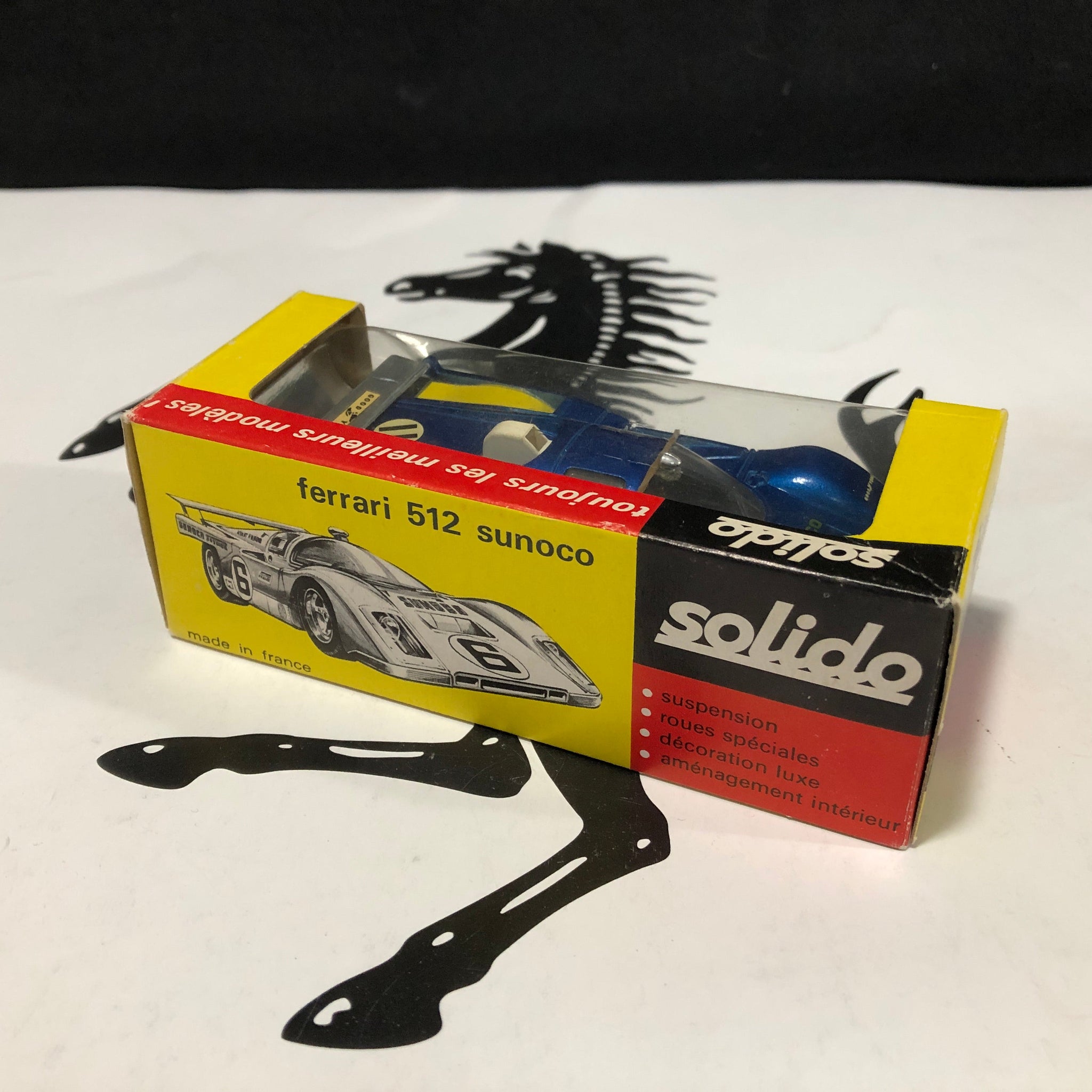 Ferrari 512 M N 11 Sunoco by Solido 1:43 (197)