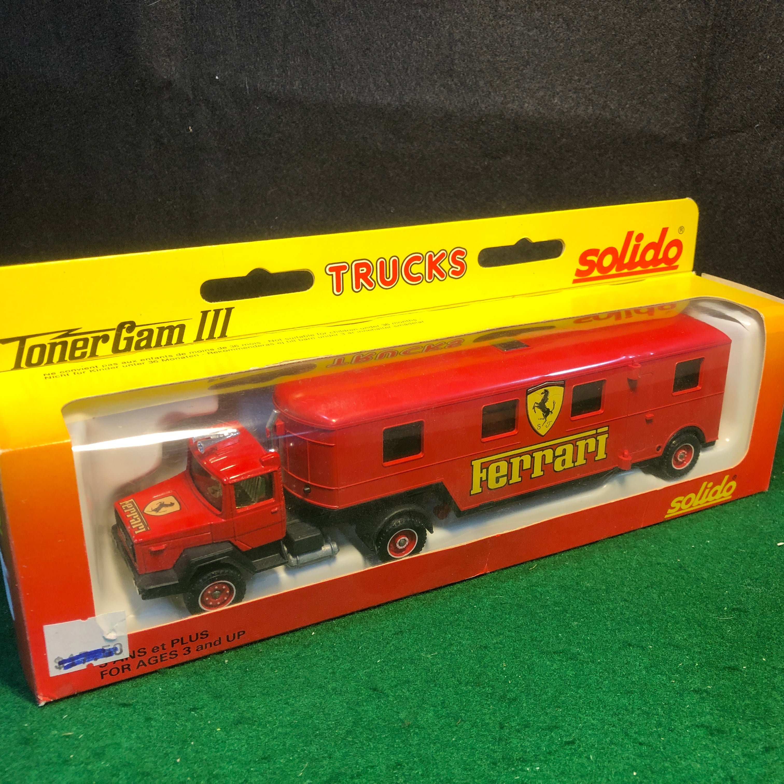 Ferrari Iveco Transporter Truck by Solido 1:43 (3504) - Petrolicious
