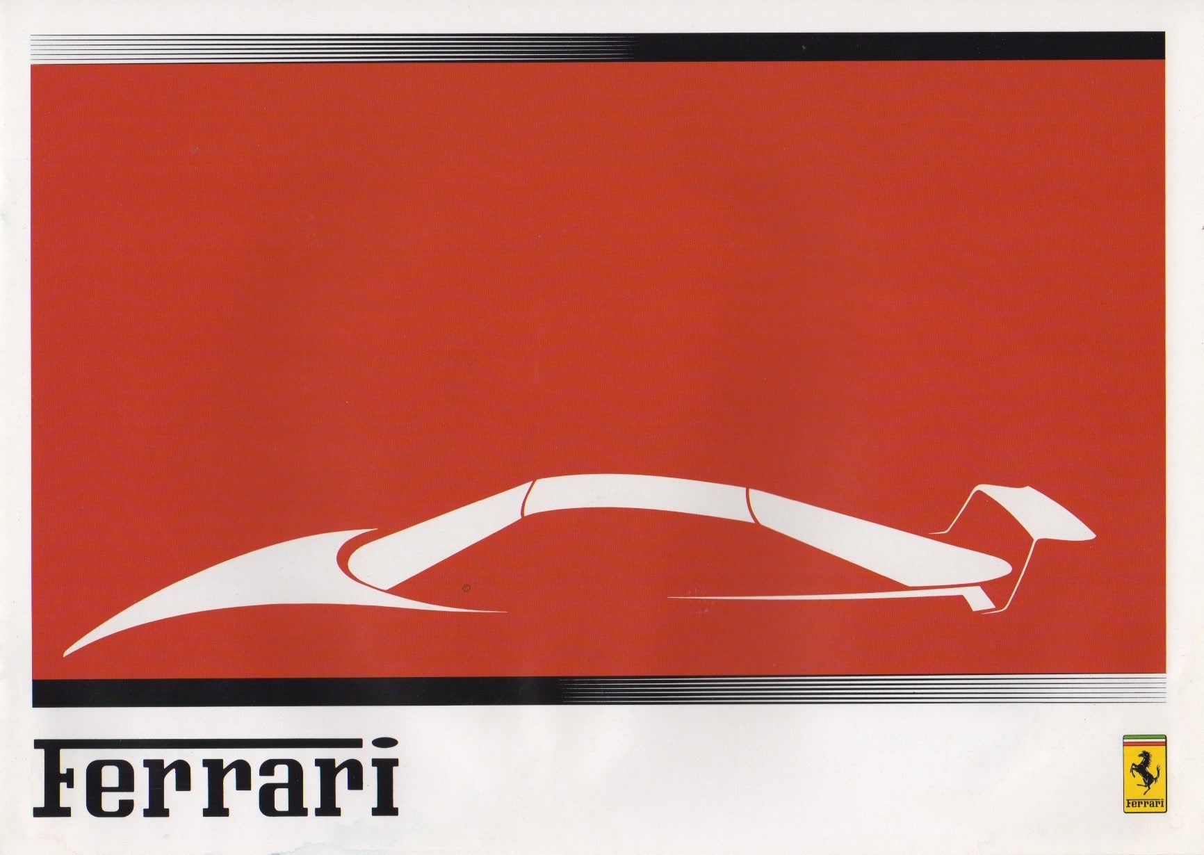 Ferrari Product Range 1991 Brochure (UK)(1/91) - Petrolicious