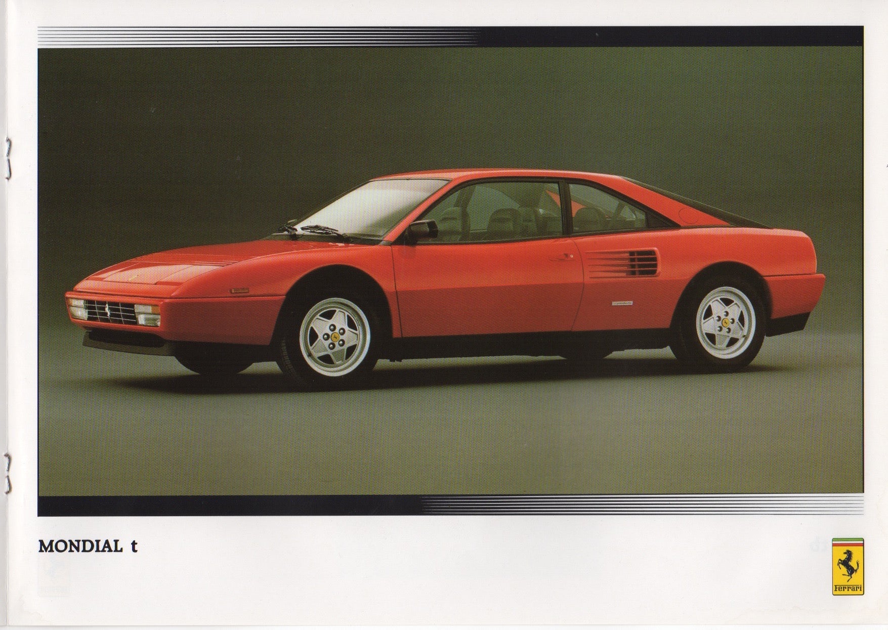 Ferrari Product Range 1991 Brochure (UK)(1/91) - Petrolicious