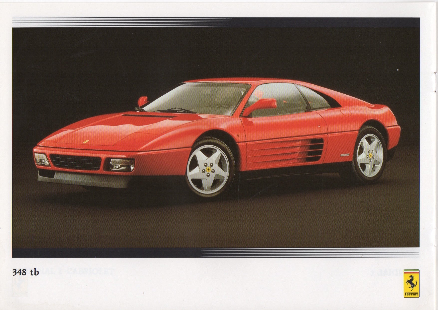 Ferrari Product Range 1991 Brochure (UK)(1/91) - Petrolicious