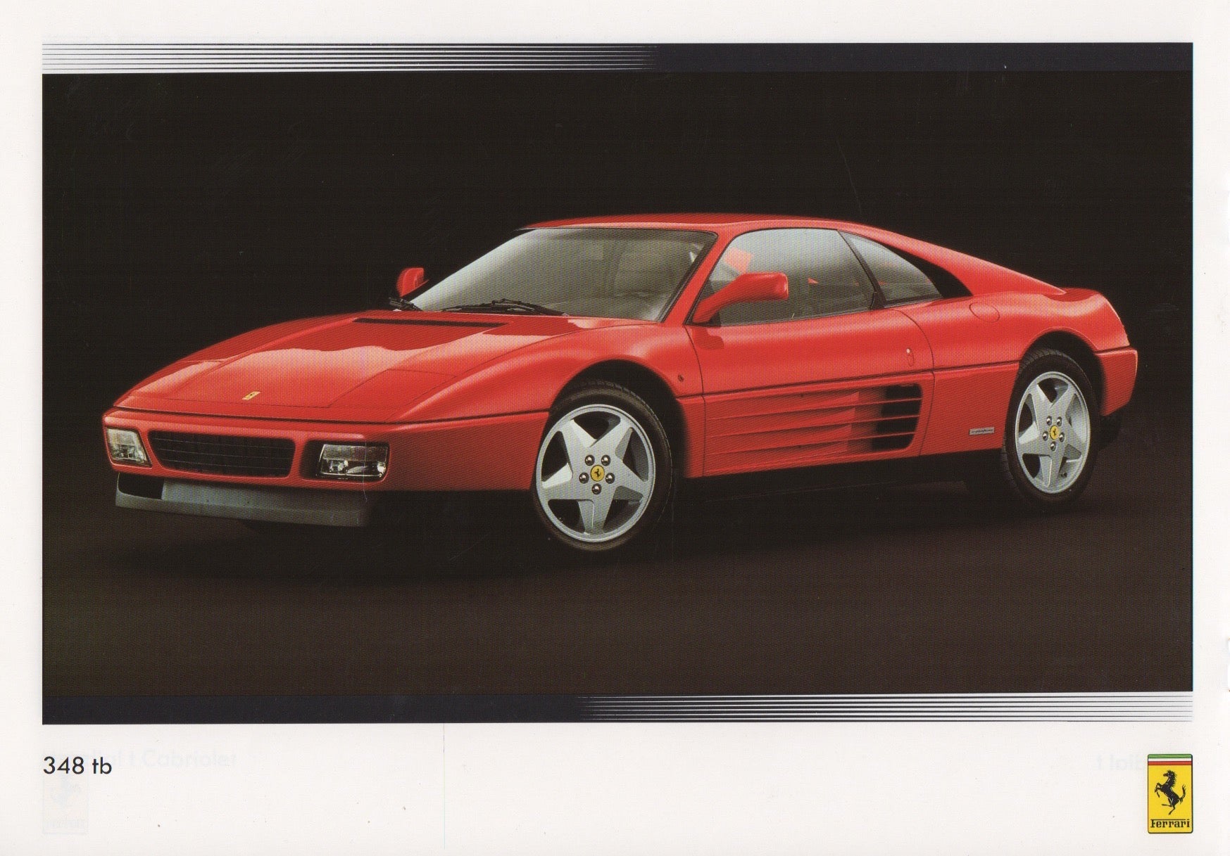 Ferrari Product Range 1990 Brochure (UK)(10/89) - Default Title