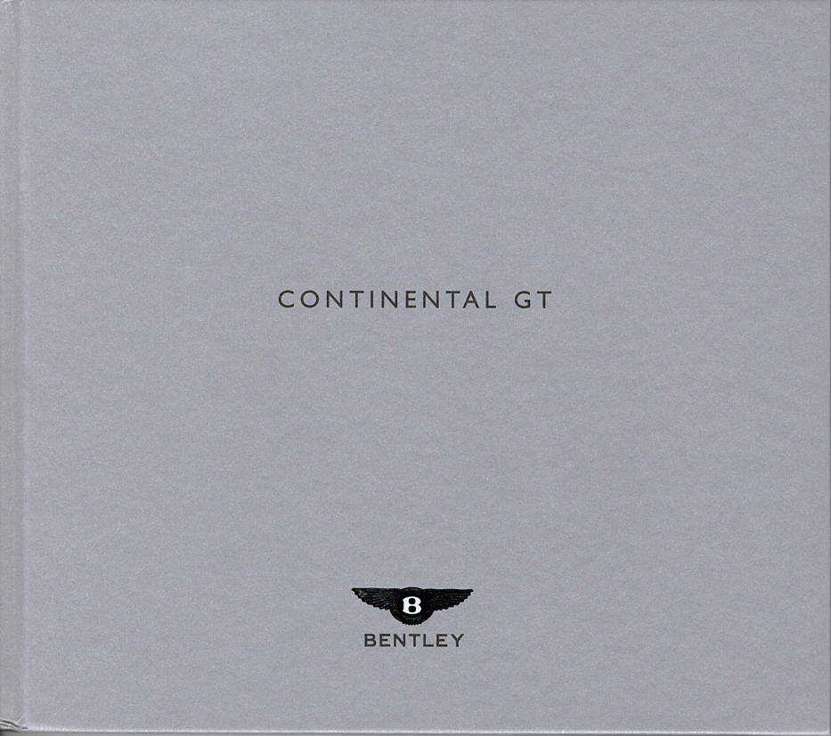Bentley Continental GT Deluxe Brochure - Petrolicious