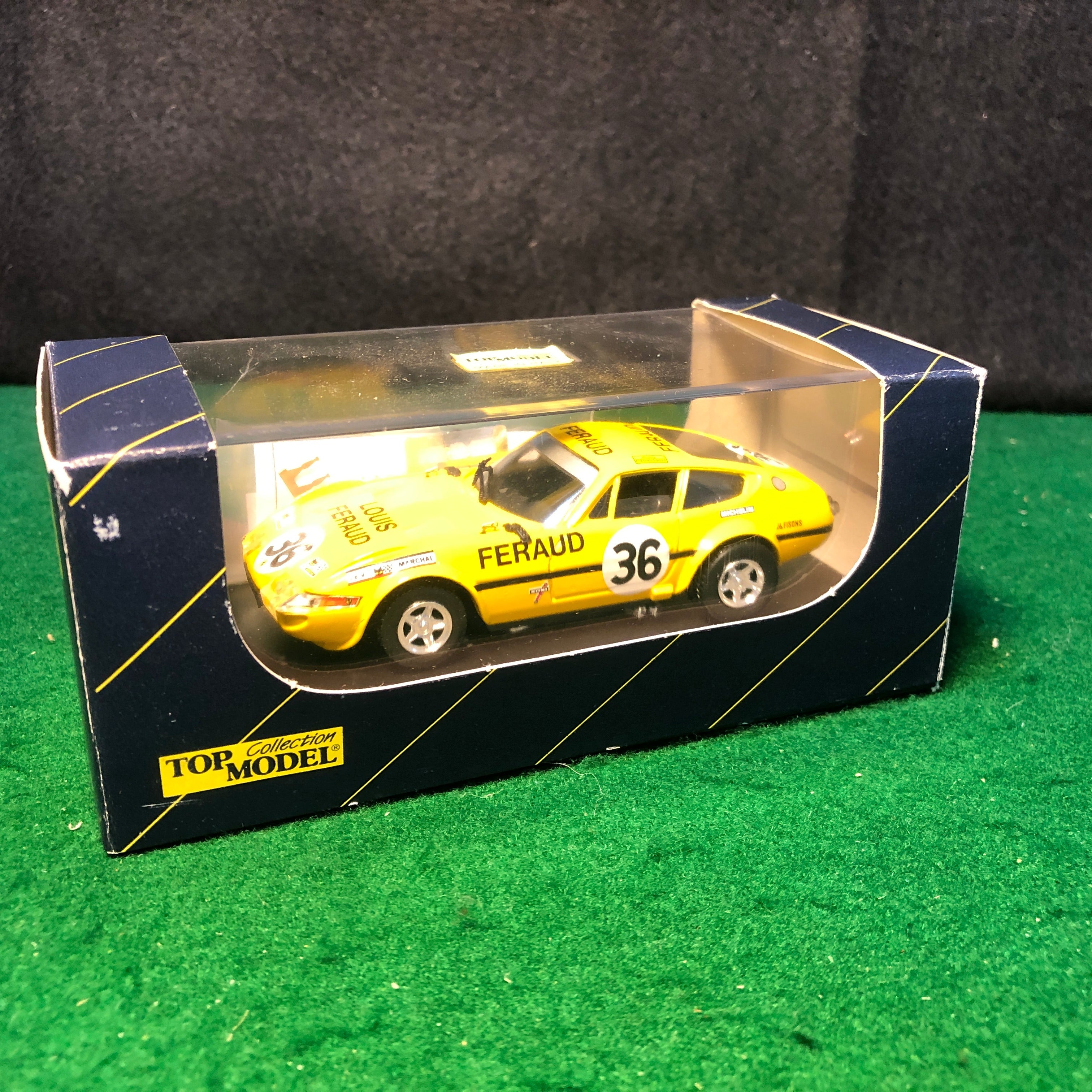 Ferrari 365 GTB/4 Comp Daytona N 36 Le Mans 1972 by Top Model 1:43