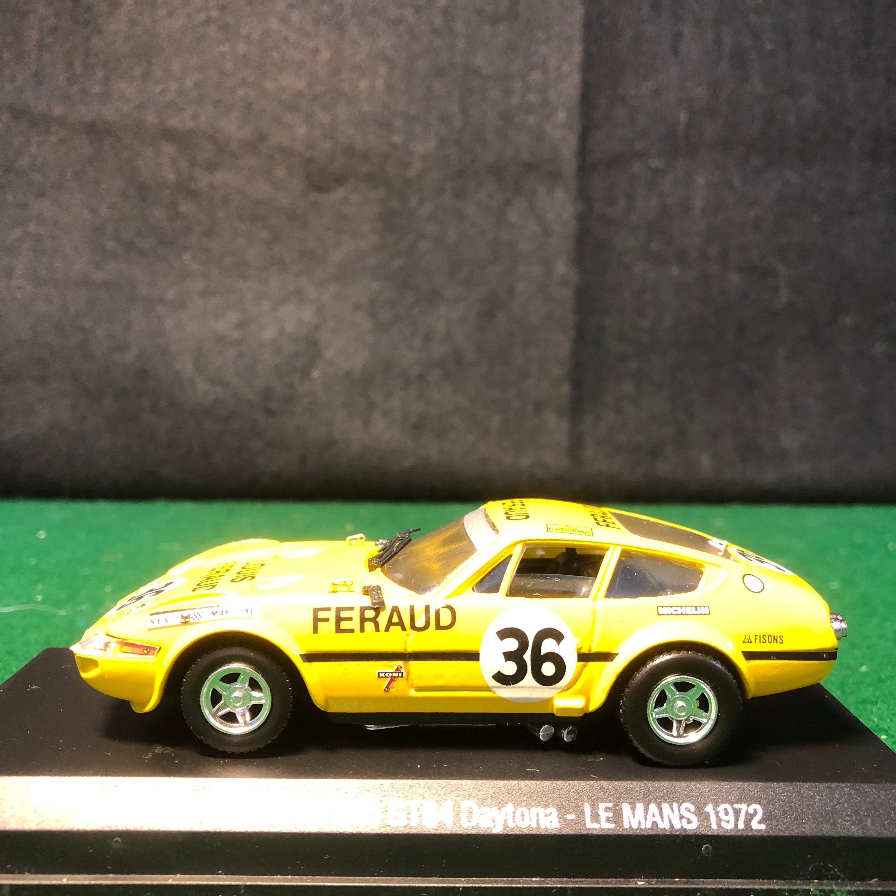 Ferrari 365 GTB/4 Comp Daytona N 36 Le Mans 1972 by Top Model 1:43