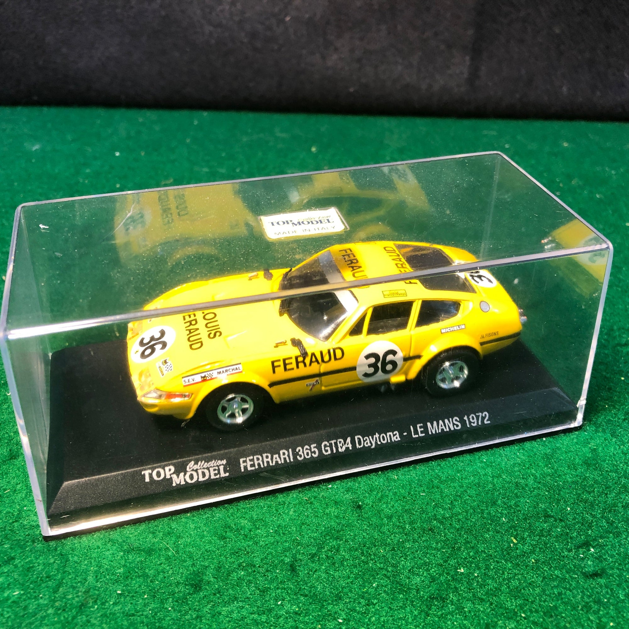 Ferrari 365 GTB/4 Comp Daytona N 36 Le Mans 1972 by Top Model 1:43 (tmc008)