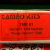 Ferrari F1/89 Aspirata "Press Version" 1988, by Tameo 1:43 (TMK81)