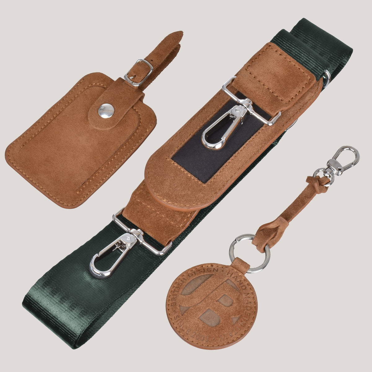 tuscan suede gto holdall tan accessories