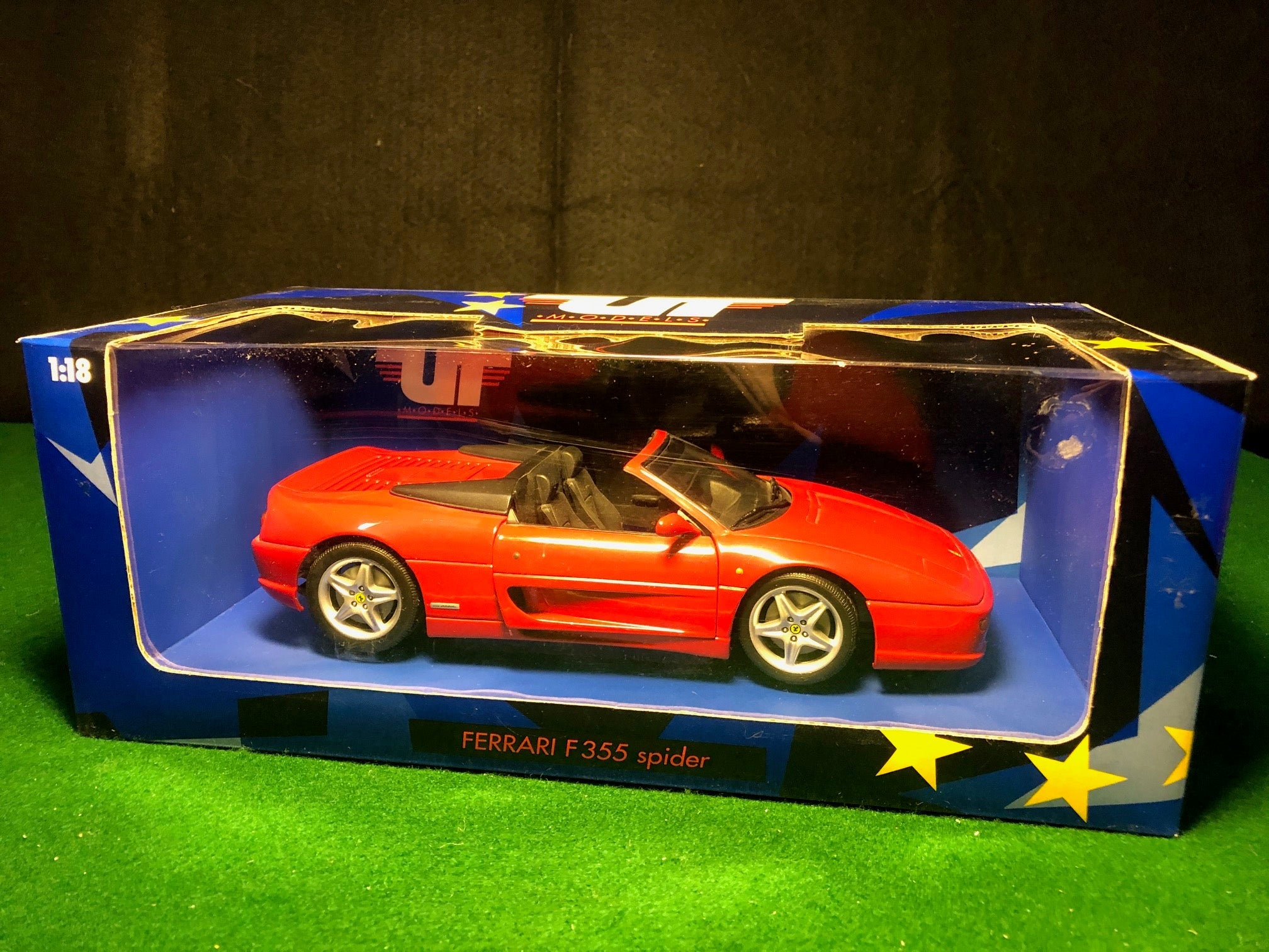 1/18 U.T.Models Ferrari F355 berlinetta (ブラック） 箱なし 同梱不可