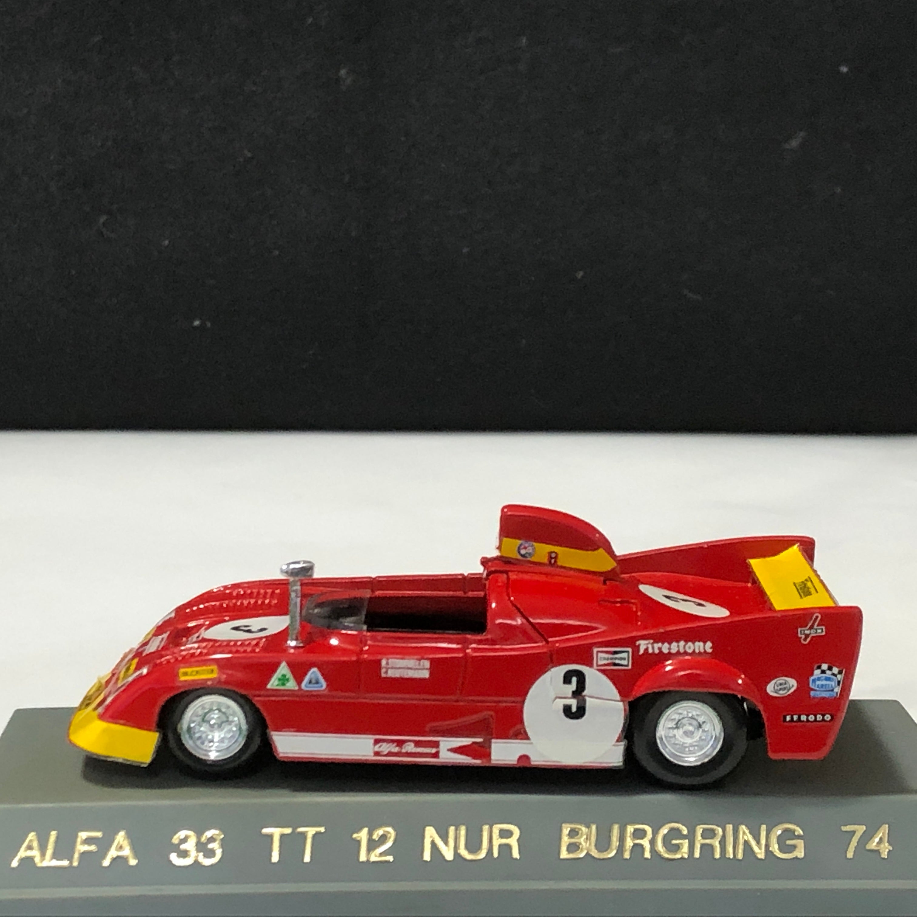 Alfa Romeo 33 TT 12 1974 Nurburgring N 3 by Verem 1:43 (609)(DC