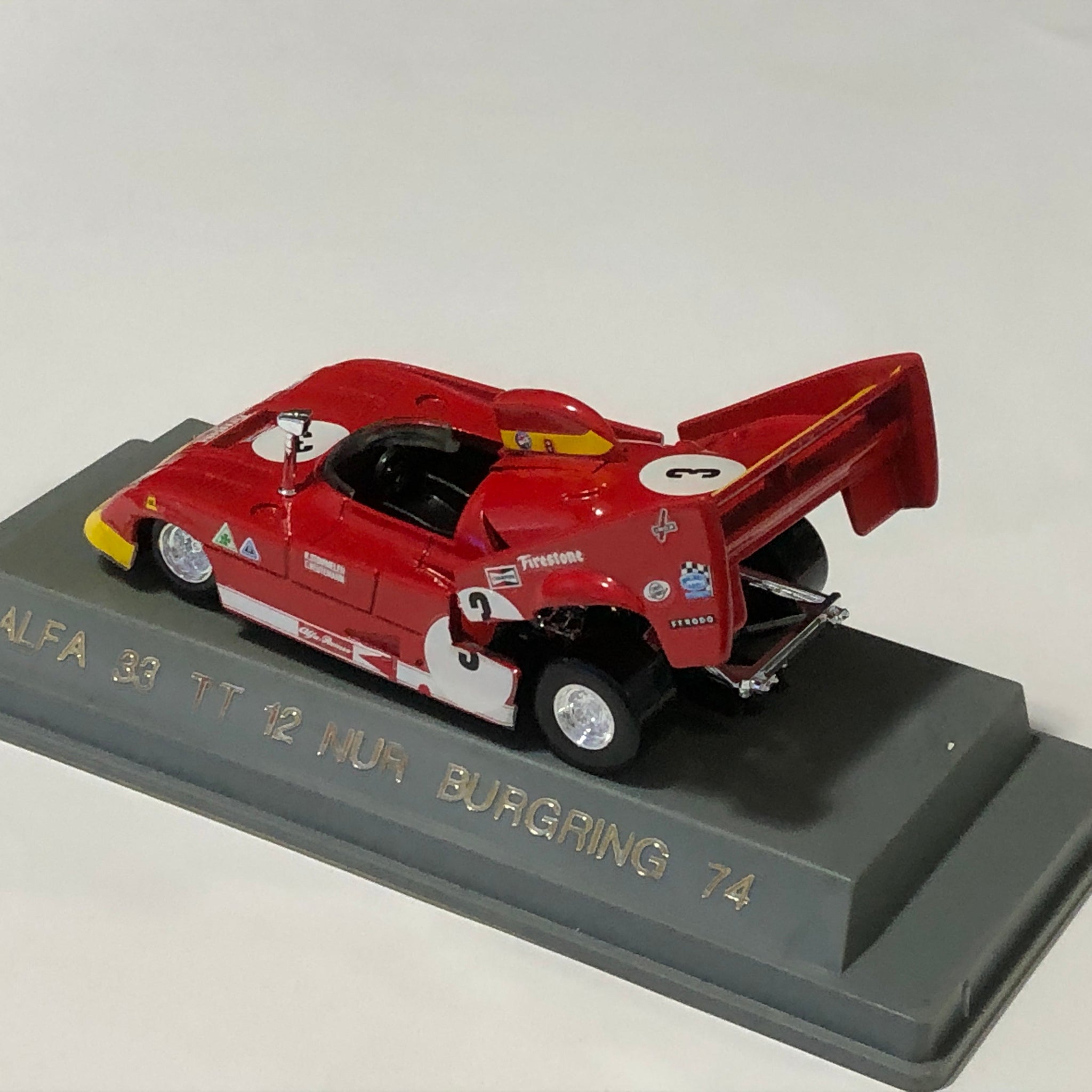 Alfa Romeo 33 TT 12 1974 Nurburgring N 3 by Verem 1:43 (609)(DC)