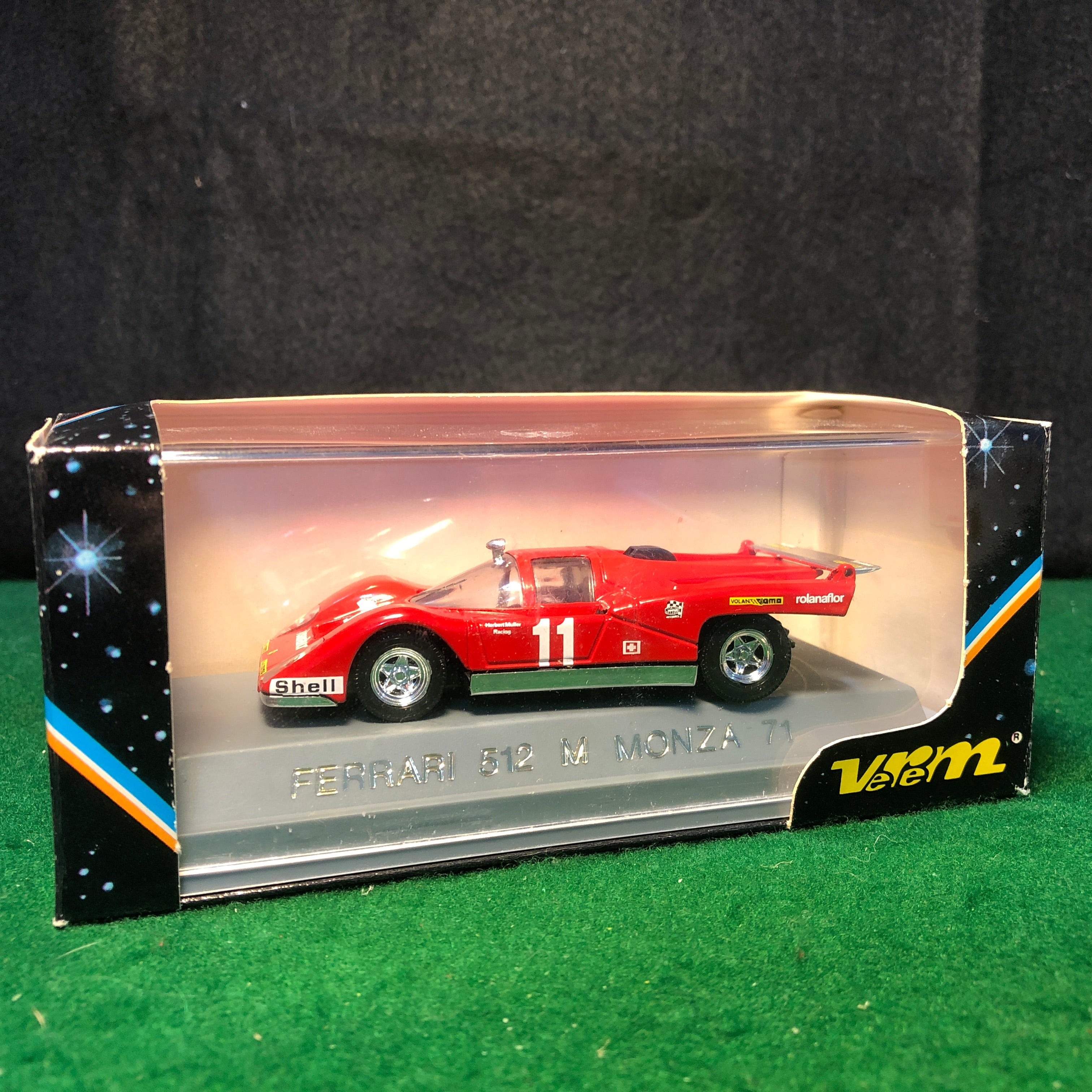 バルニーニ1／43アルファロメオＧＴＡ.M モンツァ1972 Ferrari 512 M N 11 Monza 1972 by Verem 1:43 (613) - Default Title