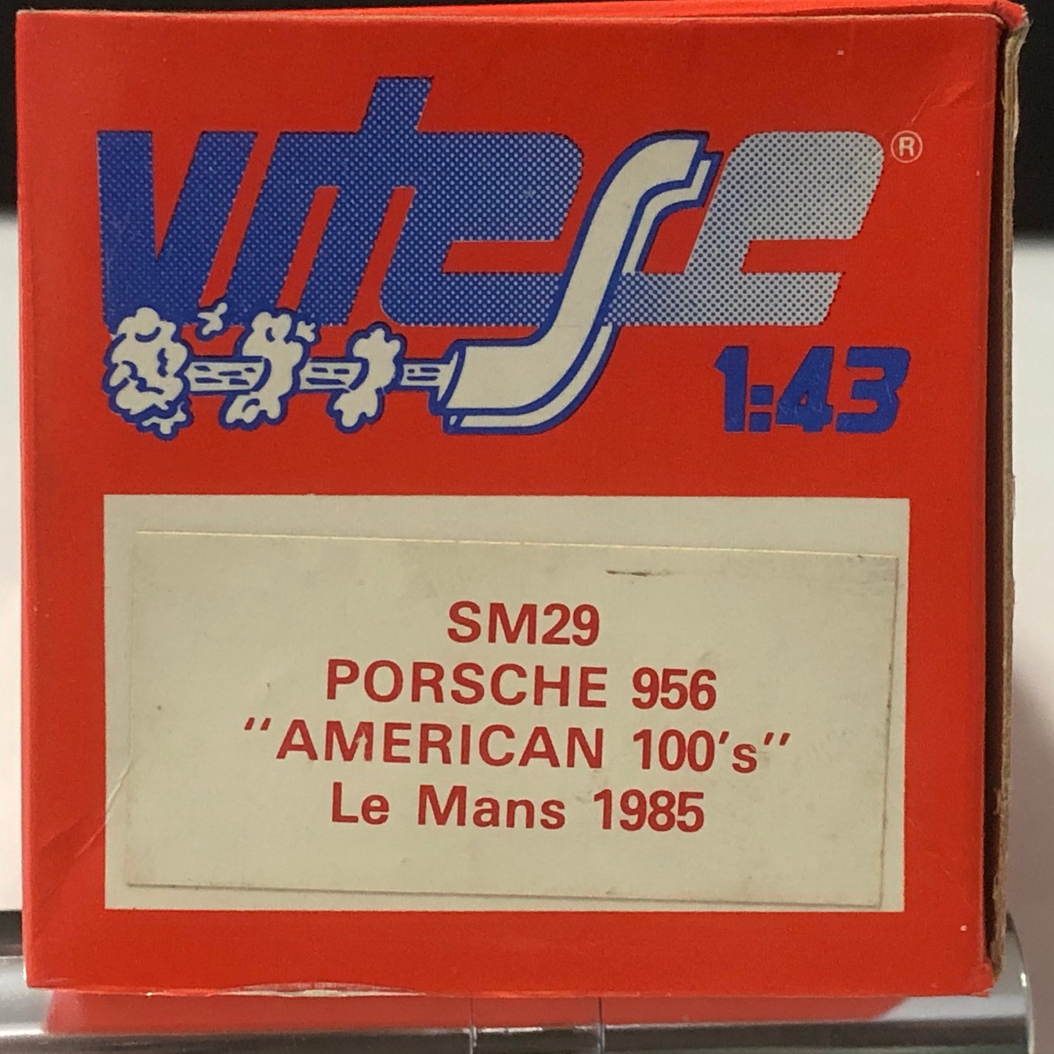 Porsche 956 Le Mans 1985 American 100's N 33 by Vitesse 1:43 (SM29)
