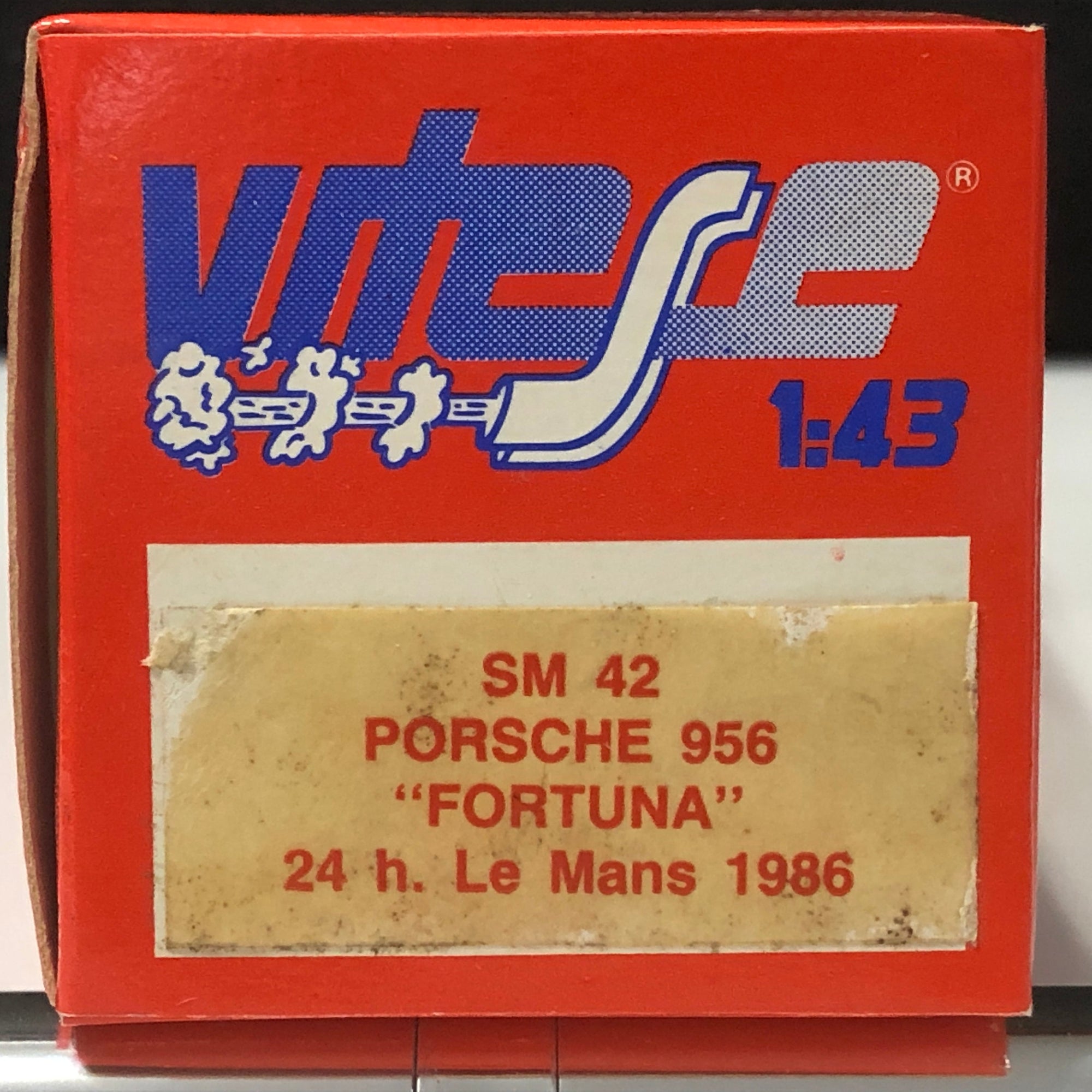 Porsche 956 Le Mans 1986 Fortuna N 17 by Vitesse 1:43 (SM42)