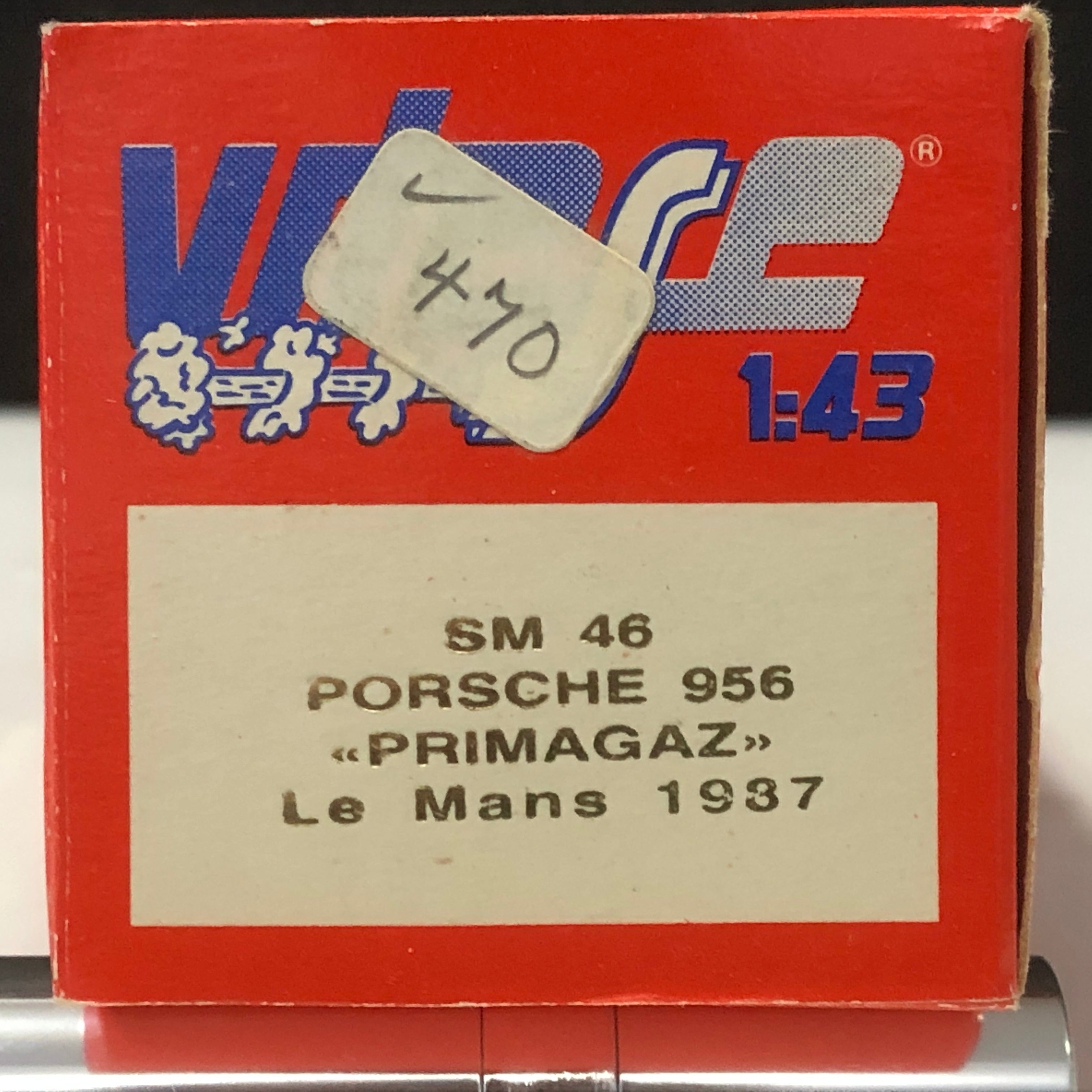 Porsche 956 Le Mans 1987 Primgaz N 72 by Vitesse 1:43 (SM46