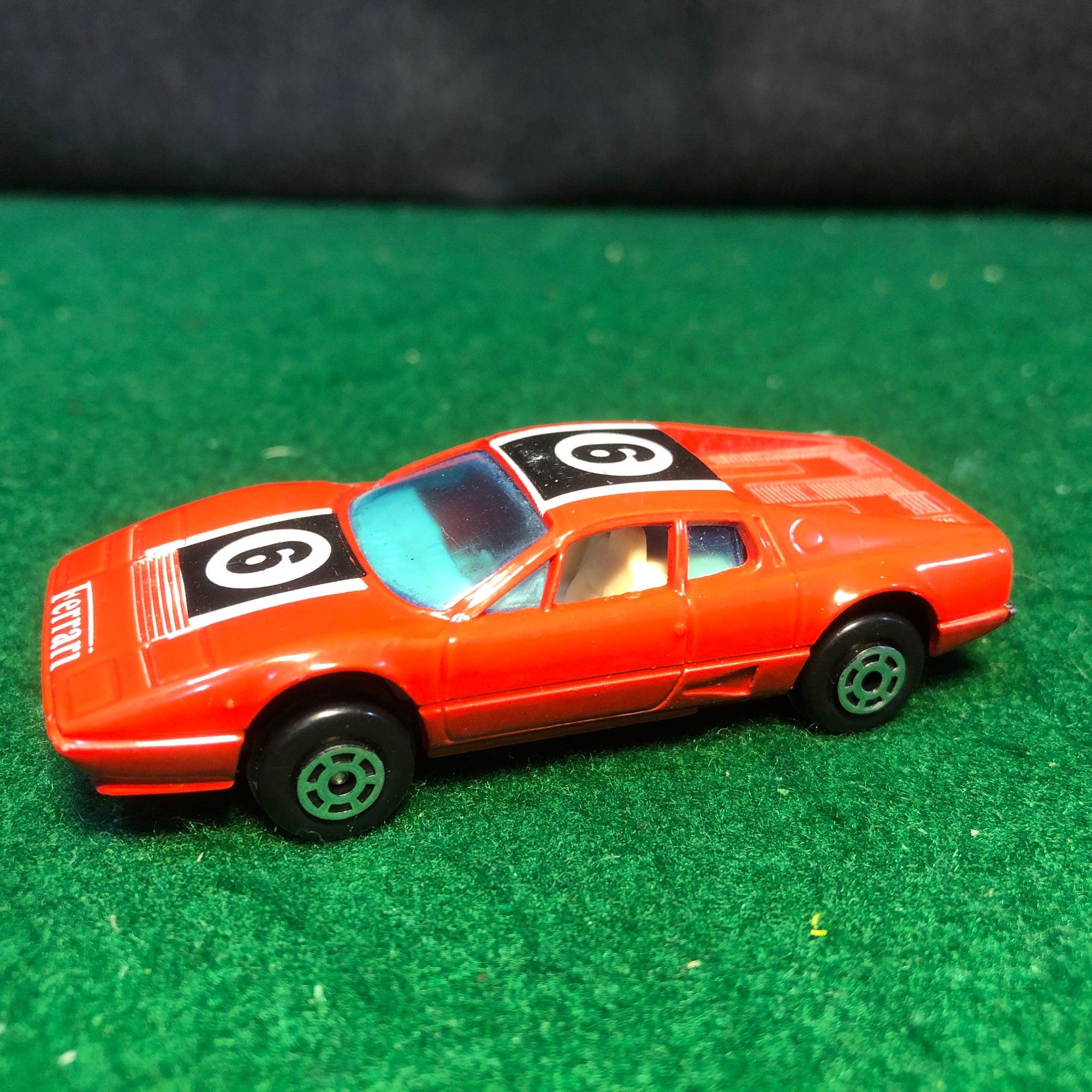 Ferrari 512 BB N 6 Red by Yatming 1:64 (1025)(No box)
