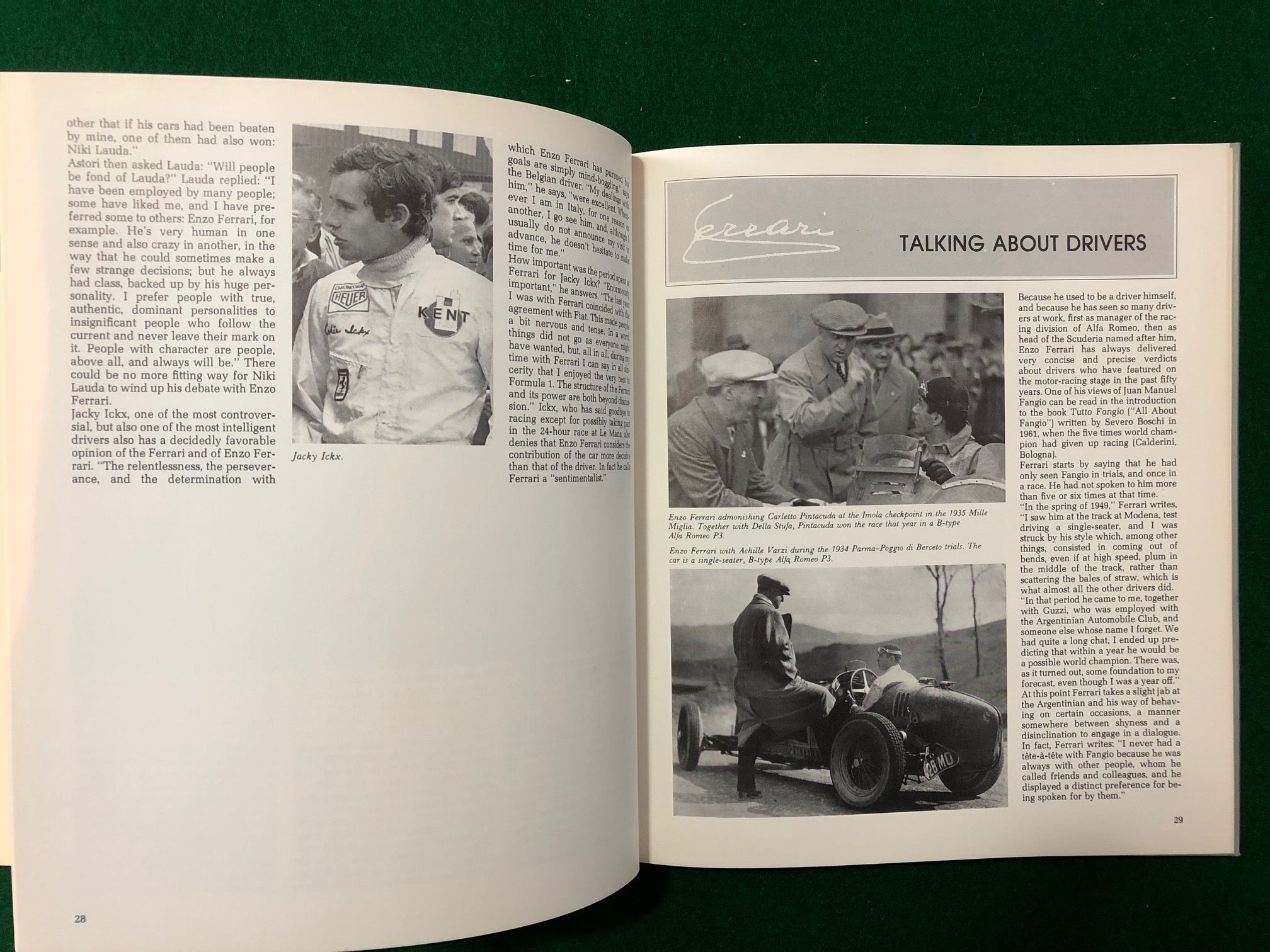 Enzo Ferrari, 50 Years of Motoring