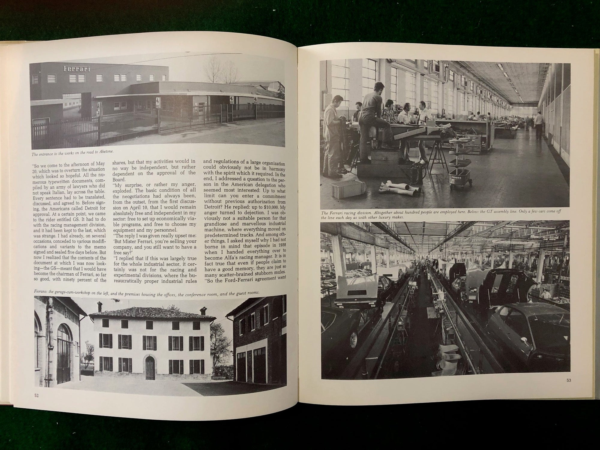 Enzo Ferrari, 50 Years of Motoring