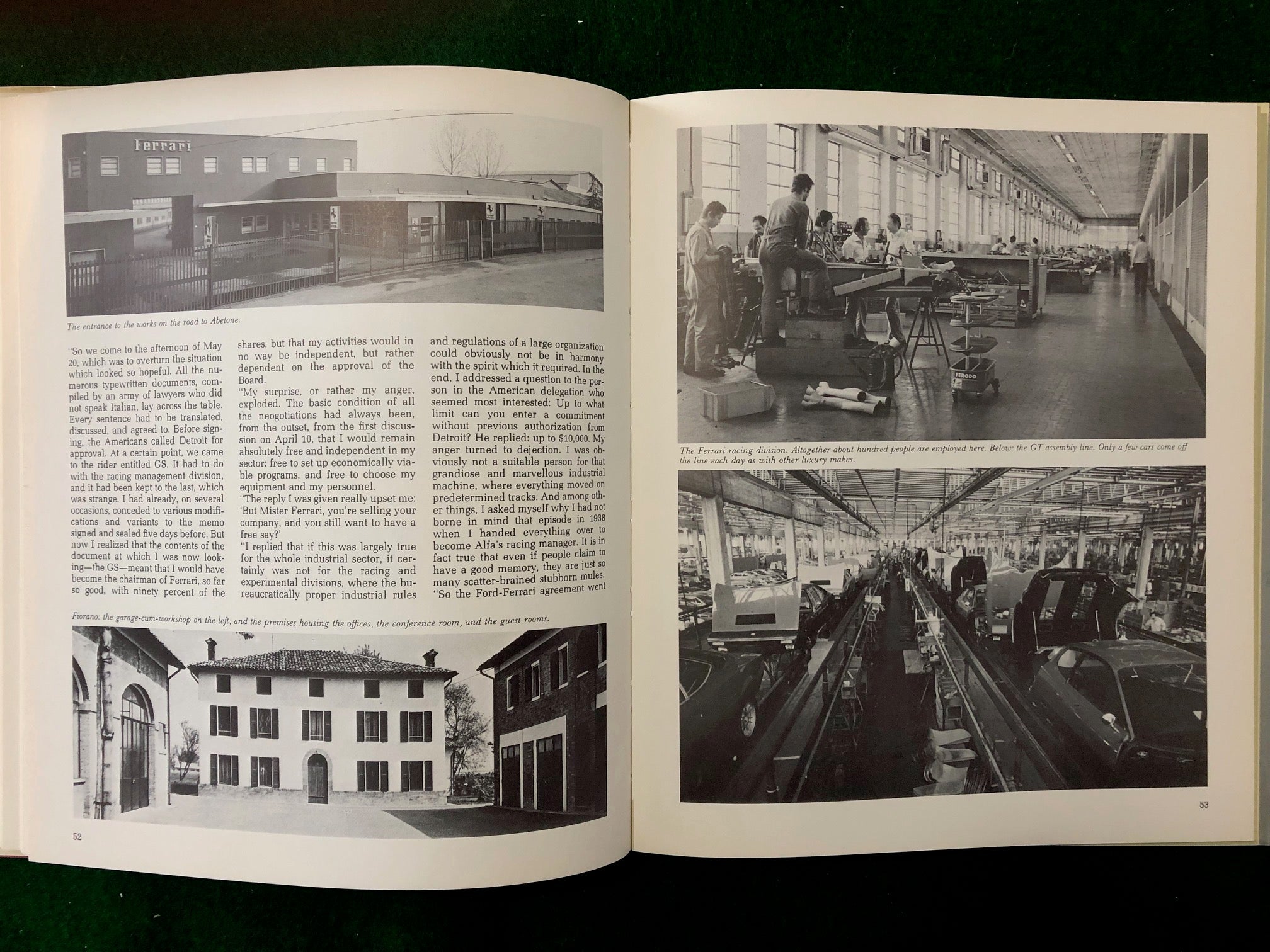 Enzo Ferrari, 50 Years of Motoring
