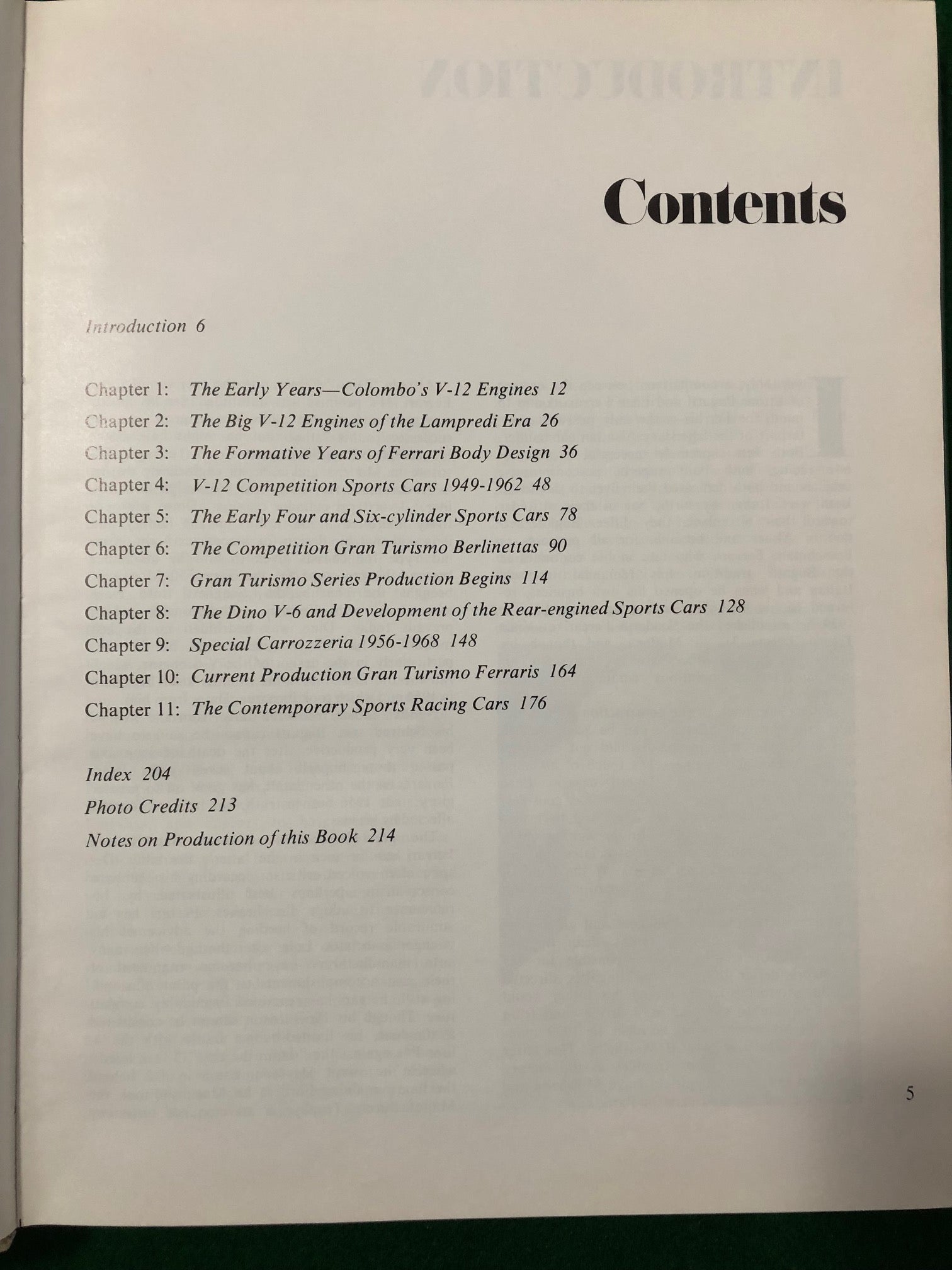 Ferrari, The Sports and Gran Turismo Cars (1968)