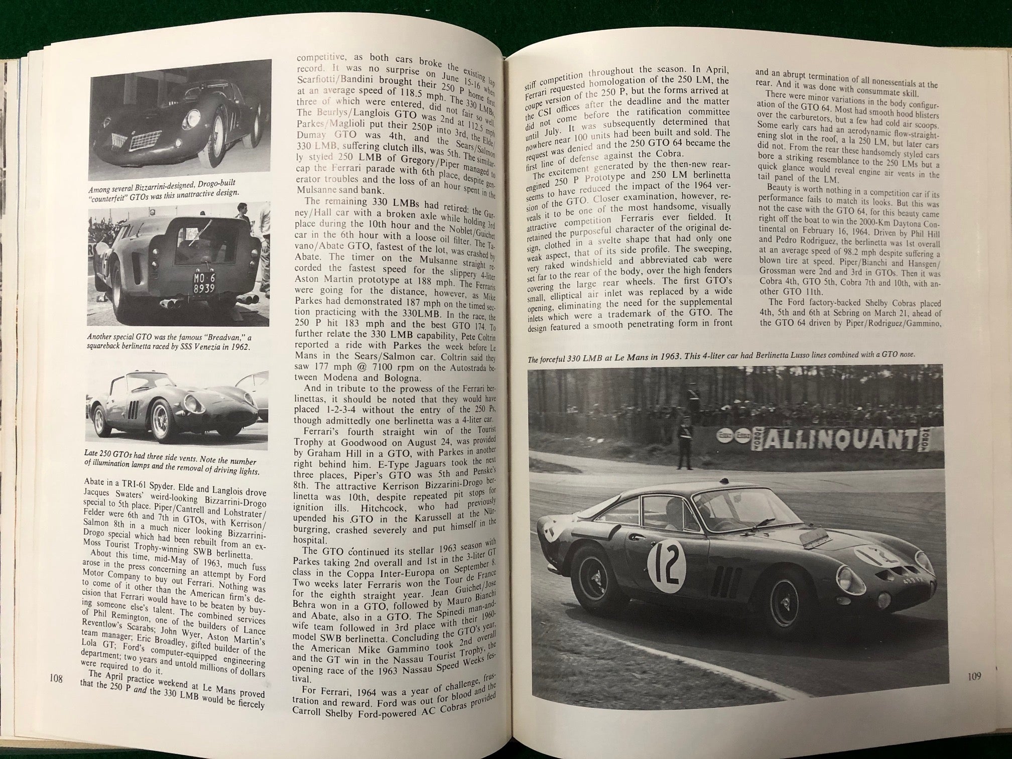 Ferrari, The Sports and Gran Turismo Cars (1968)