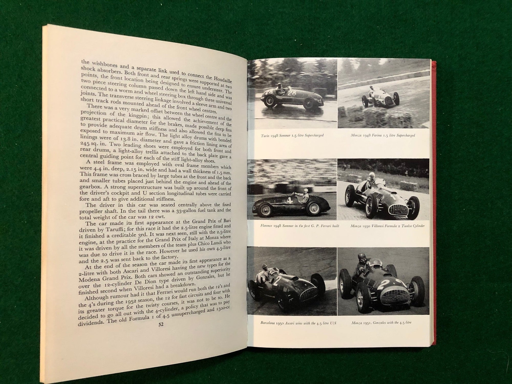 Ferrari by Hans Tanner 1st Ed 2nd Pr