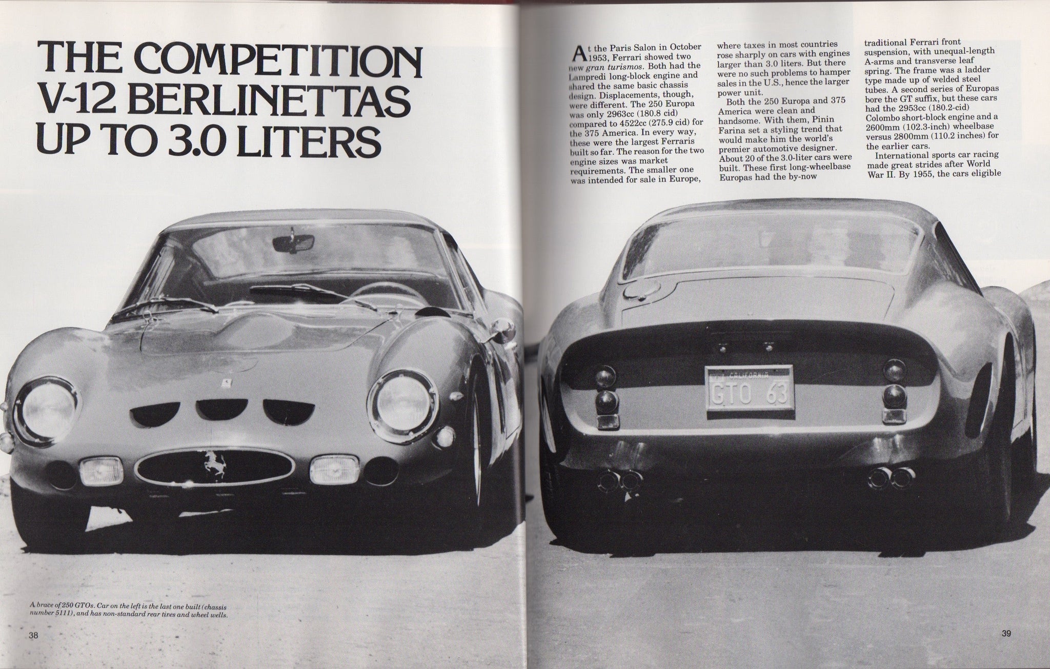 Ferrari - The Sports/Racing and Road Cars