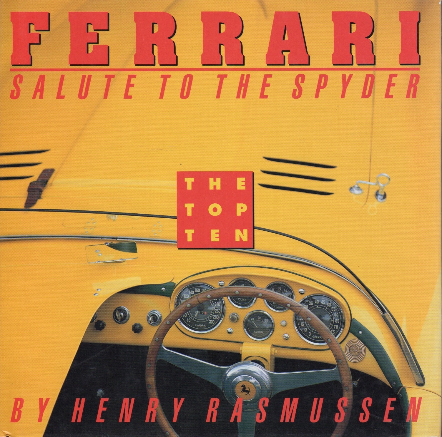 Ferrari / Porsche / Corvette - Top Ten 3-Book Set - Autographed