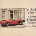 The Spyder California, a Ferrari of Particular Distinction