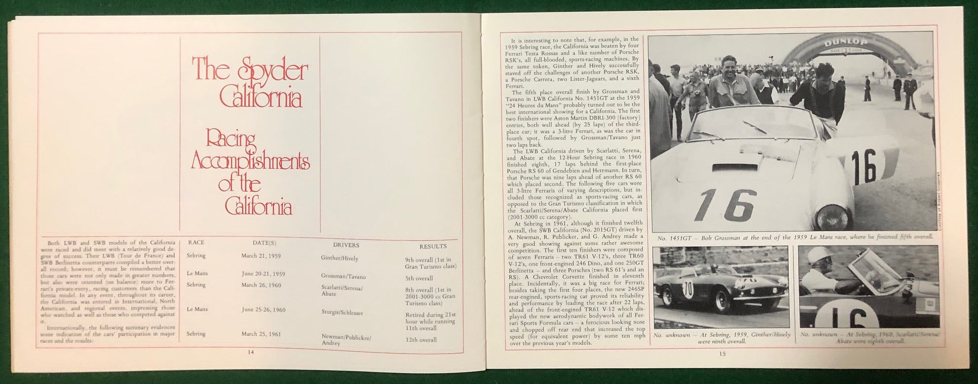 The Spyder California, a Ferrari of Particular Distinction