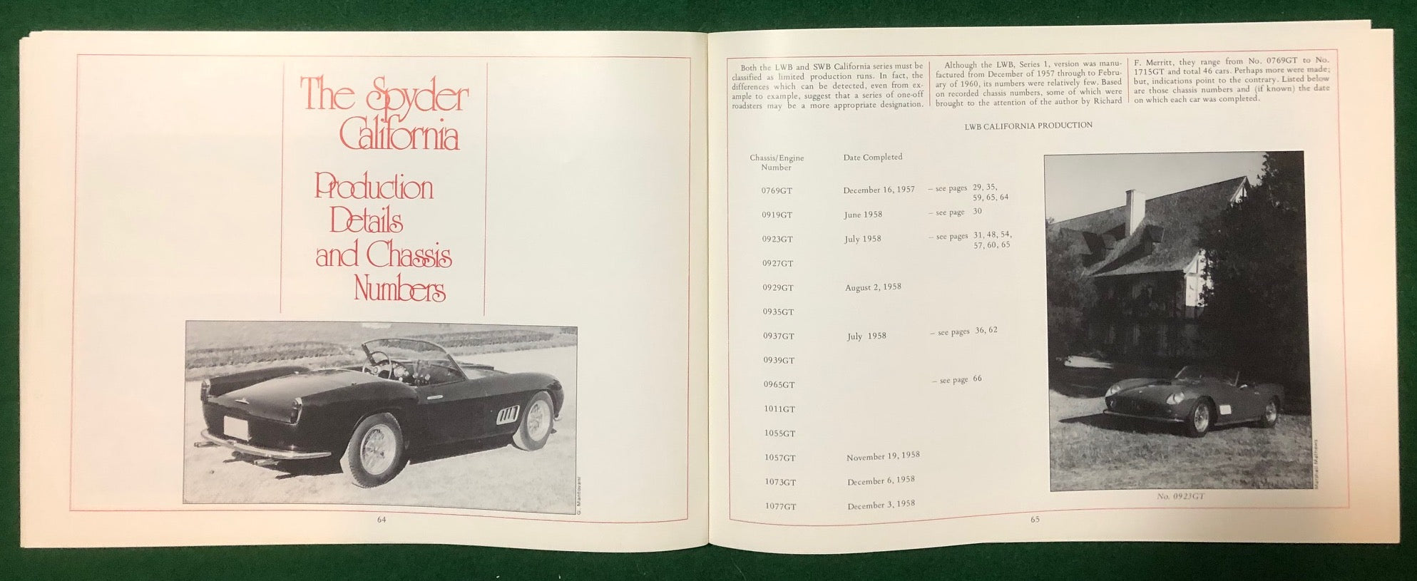 The Spyder California, a Ferrari of Particular Distinction