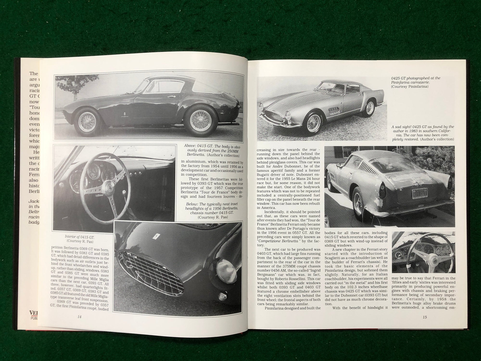 Ferrari 250 GT Berlinetta "Tour de France" (J Starkey)