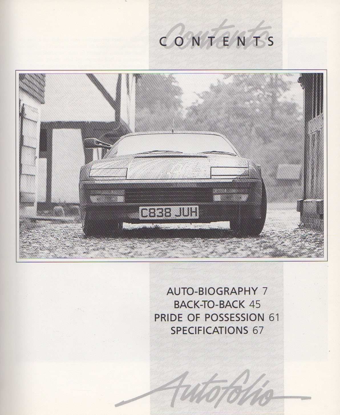 Ferrari Testarossa Autofolio (P Porter)