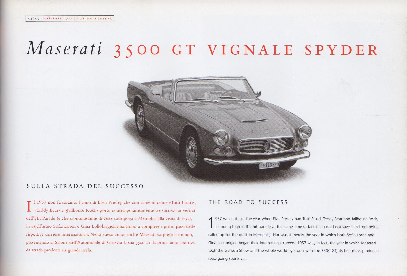 Maserati Spyder. La storia - The history (J Lewandowski