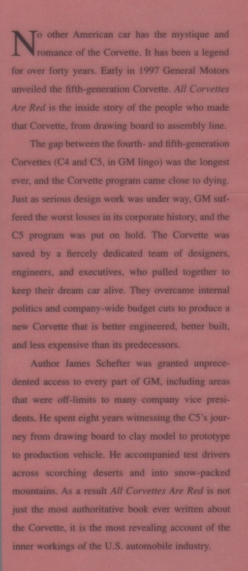 All Corvettes are Red (J Schefter)