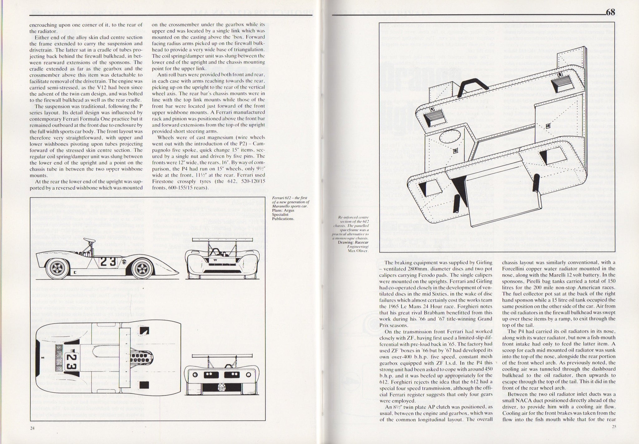 Ferrari 312 & 512 Sports Racing Cars