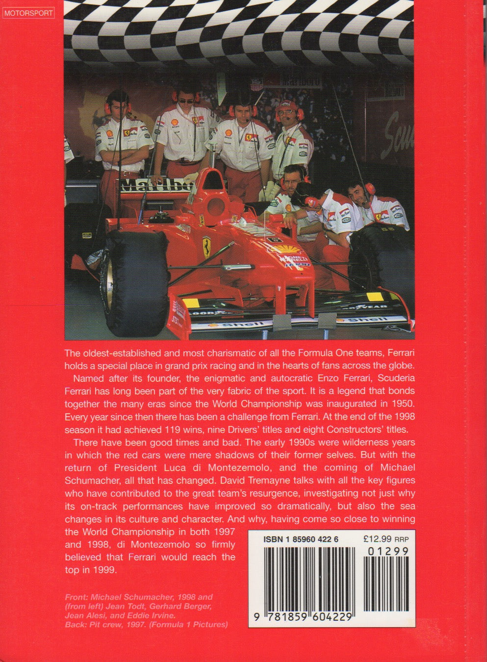 Ferrari Formula 1 Racing Team (D Tremayne)