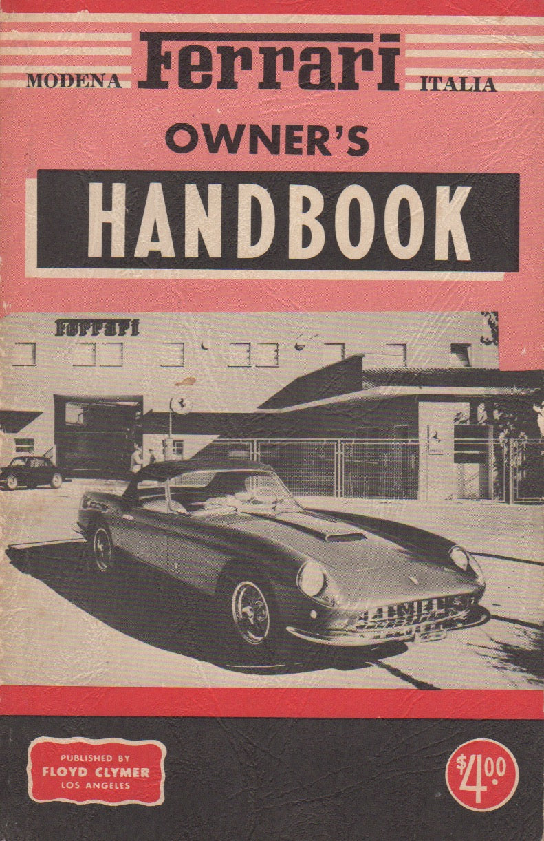 Ferrari Owners Handbook (Tanner) - Petrolicious