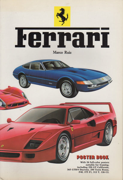 Ferrari Poster Book (M Ruiz, M Giardina) - Default Title