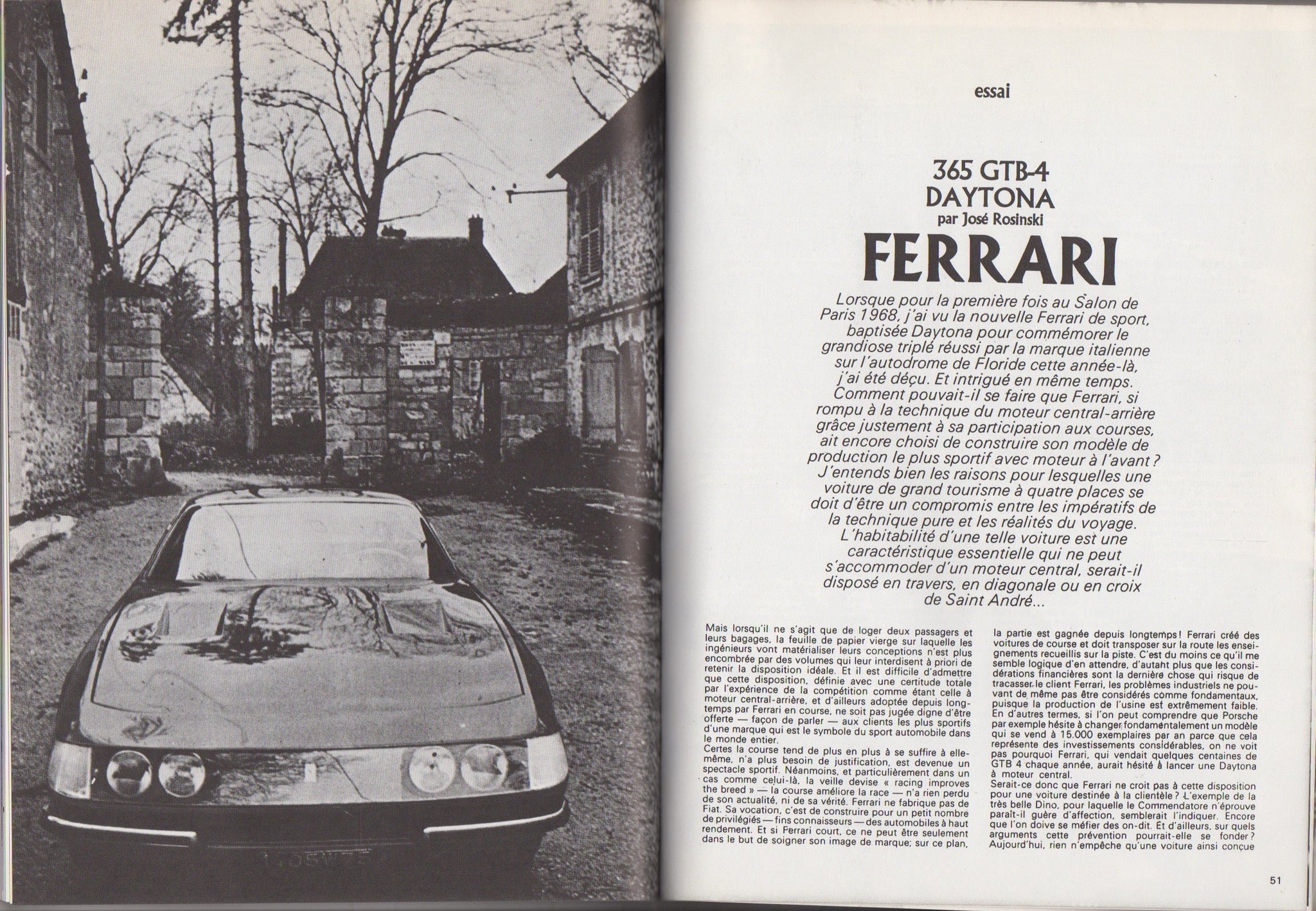 Ferrari I-1962-1971 Auto Test