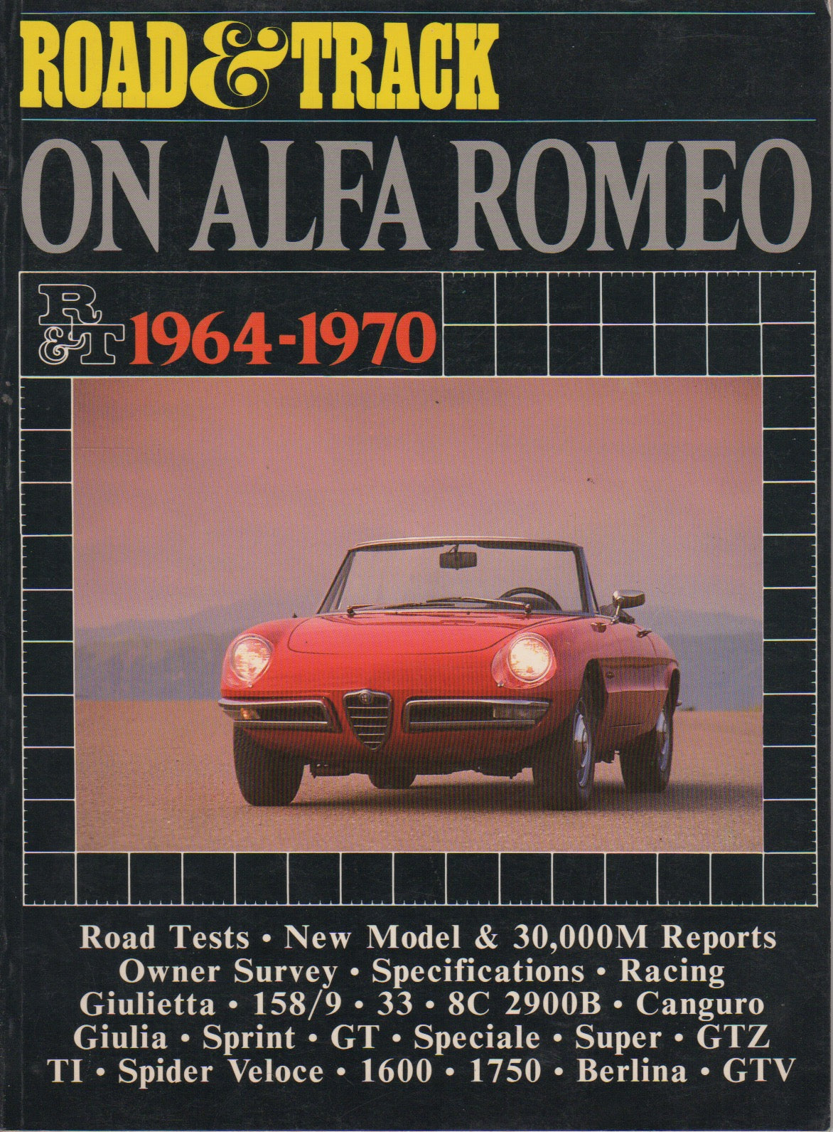 Road & Track on Alfa Romeo 1964-1970