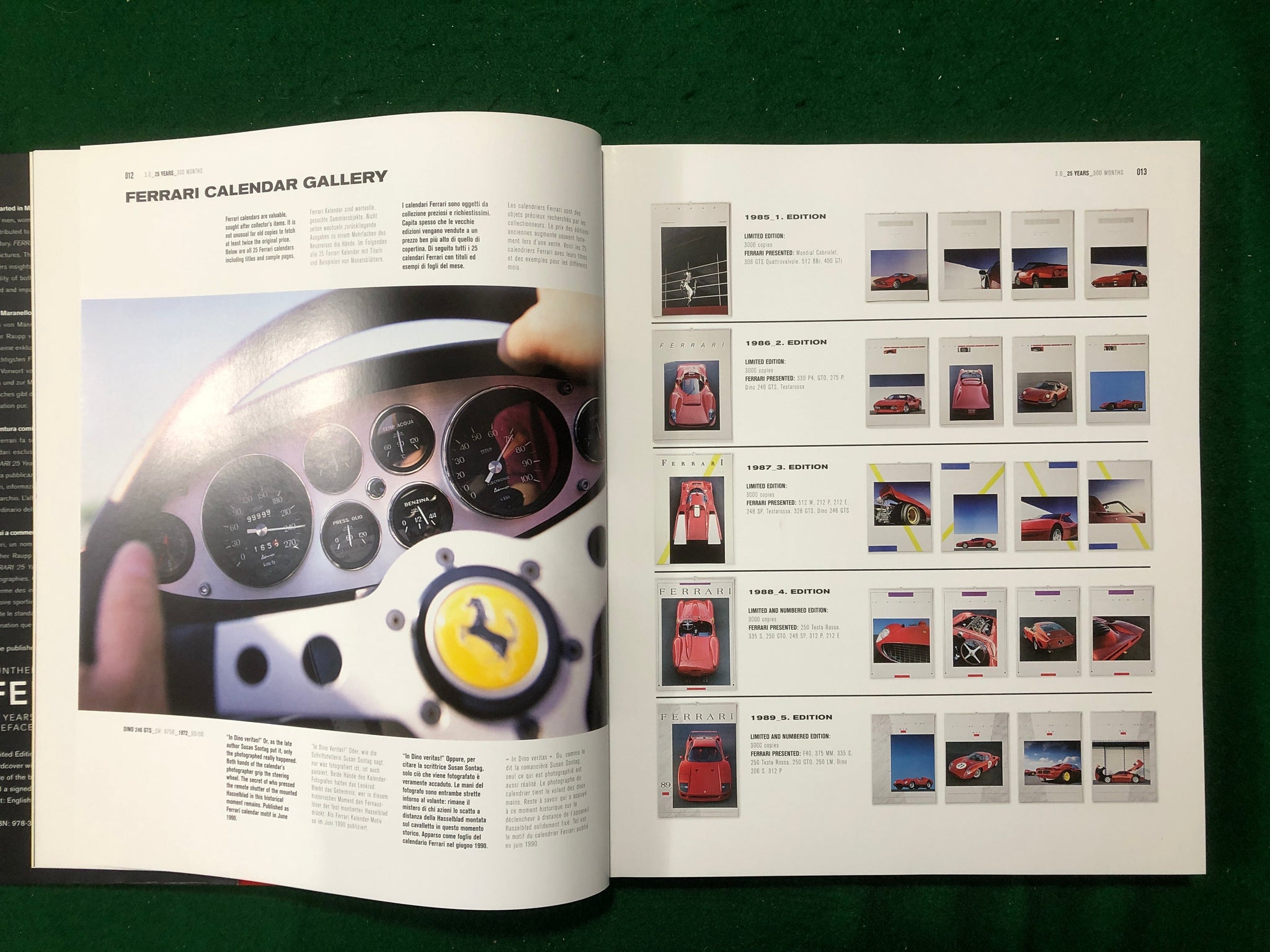 Ferrari - 25 Years of Calendar Images (G Raupp)
