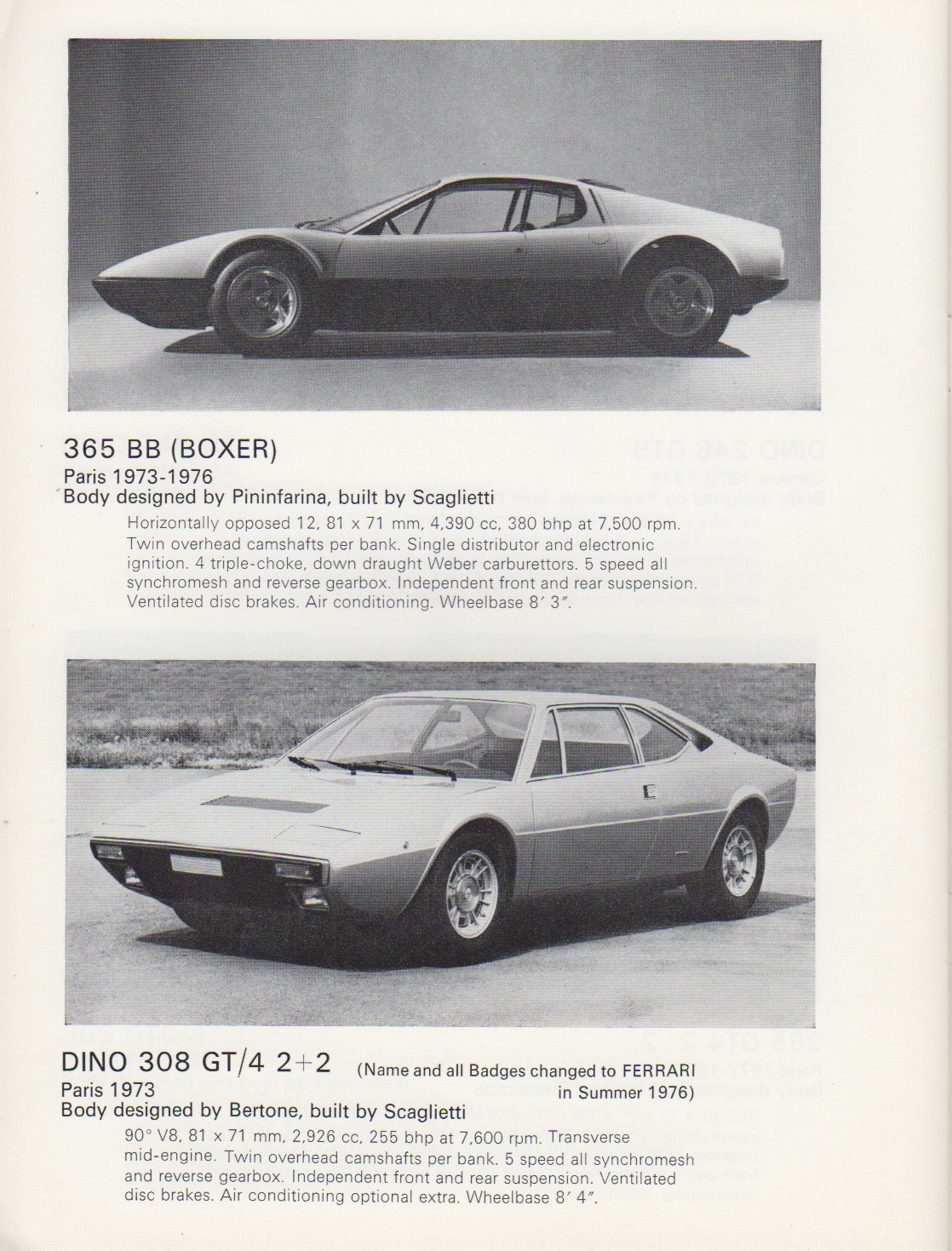 Ferrari Guide - Production Cars Since 1959