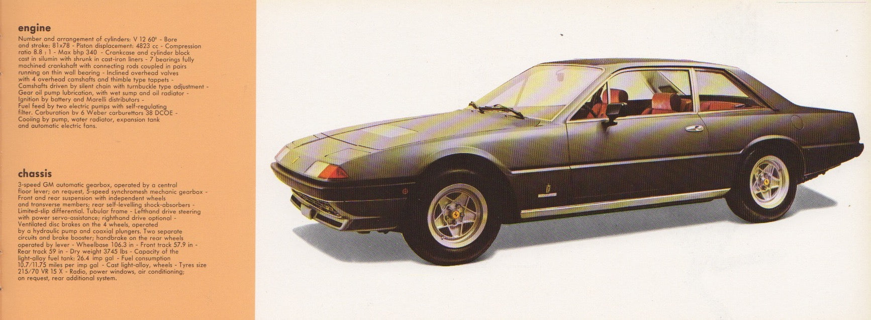 Ferrari Product Range 1977 Brochure (137/77)