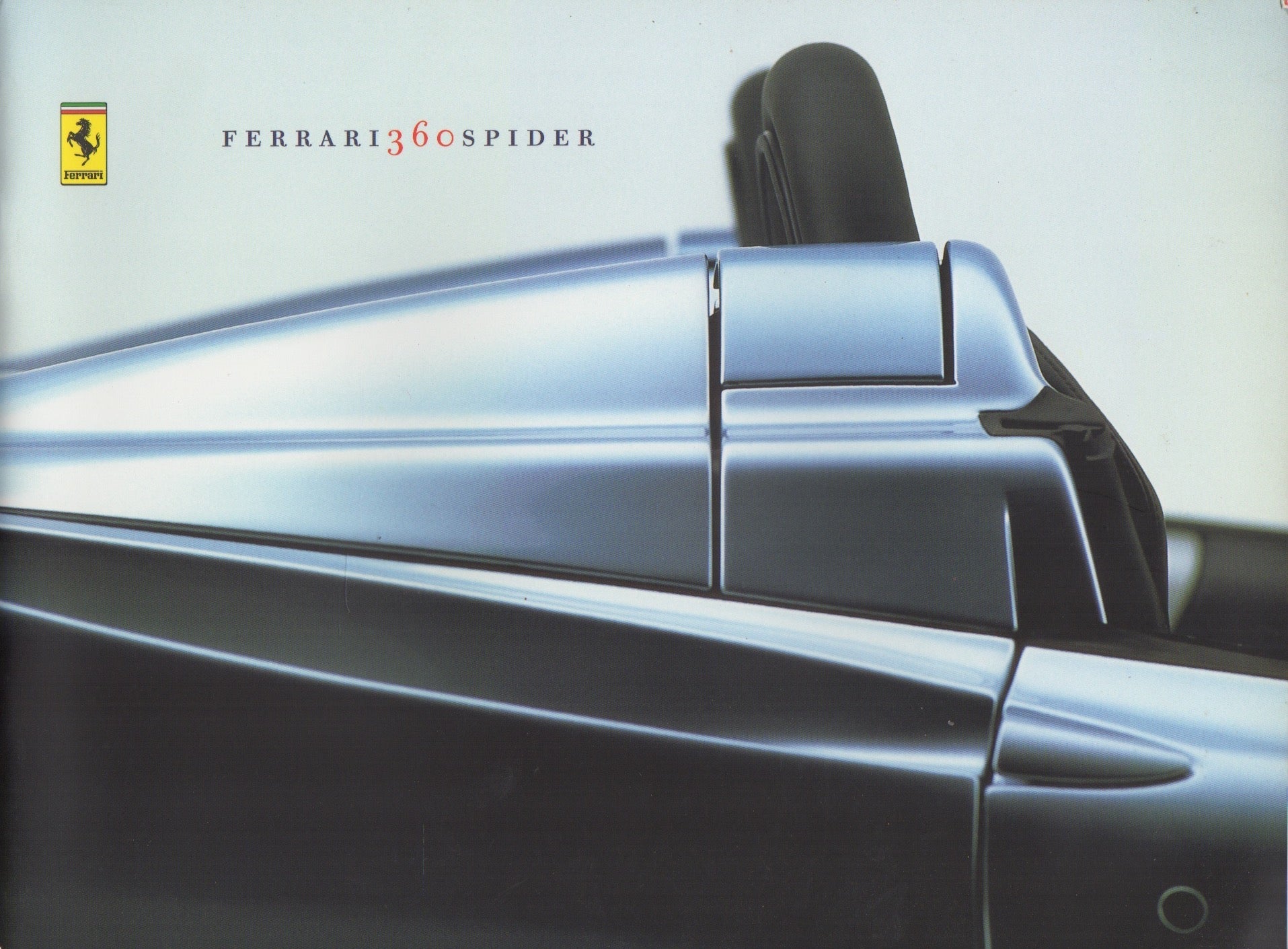 Ferrari 360 Modena Deluxe Brochure (1602/00) - Default Title