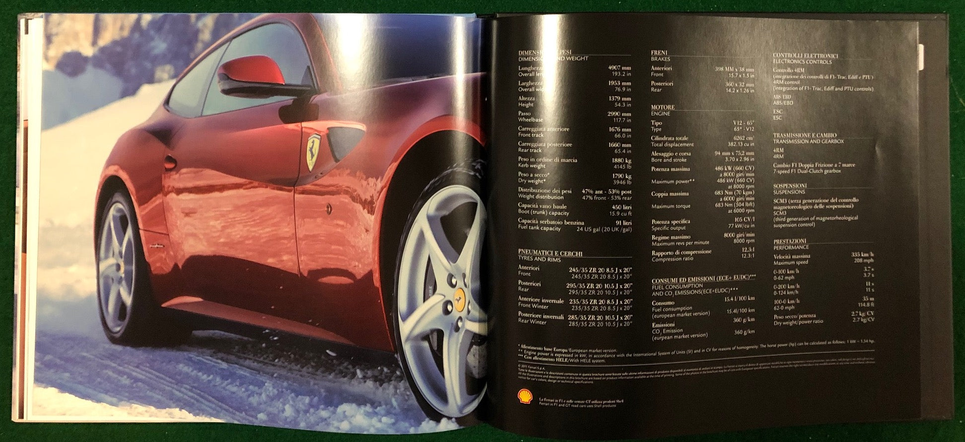 Ferrari FF Deluxe Brochure (3819/11) - Petrolicious