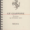 Ferrari F1 Media Booklet GP Japan 2001 (1681/01)