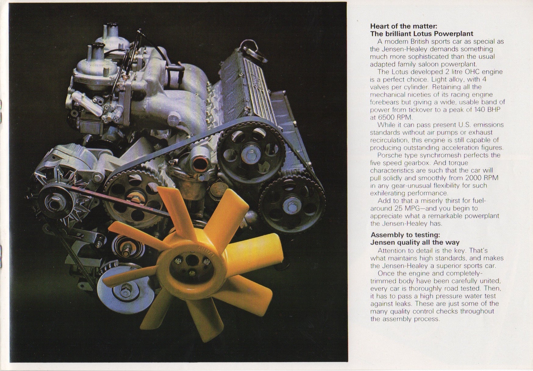 Jensen-Healey Brochure 1974 - Petrolicious